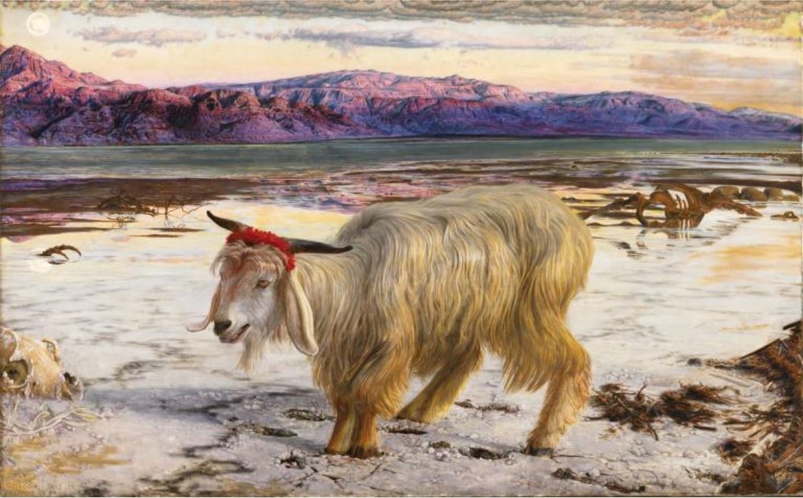 The Scapegoat - William Holman Hunt
1856