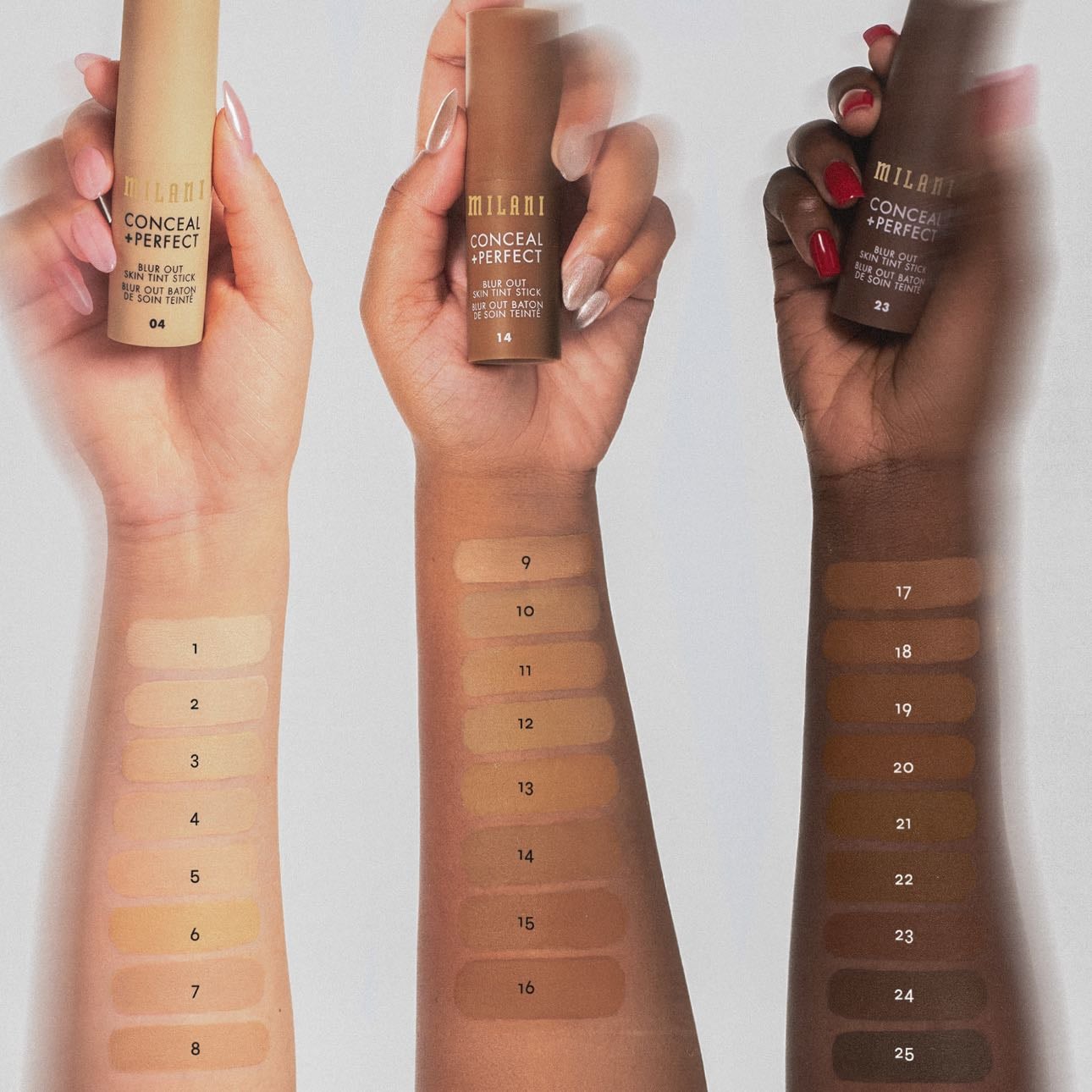 milani: conceal + perfect blur out skin tint stick - shade: 20