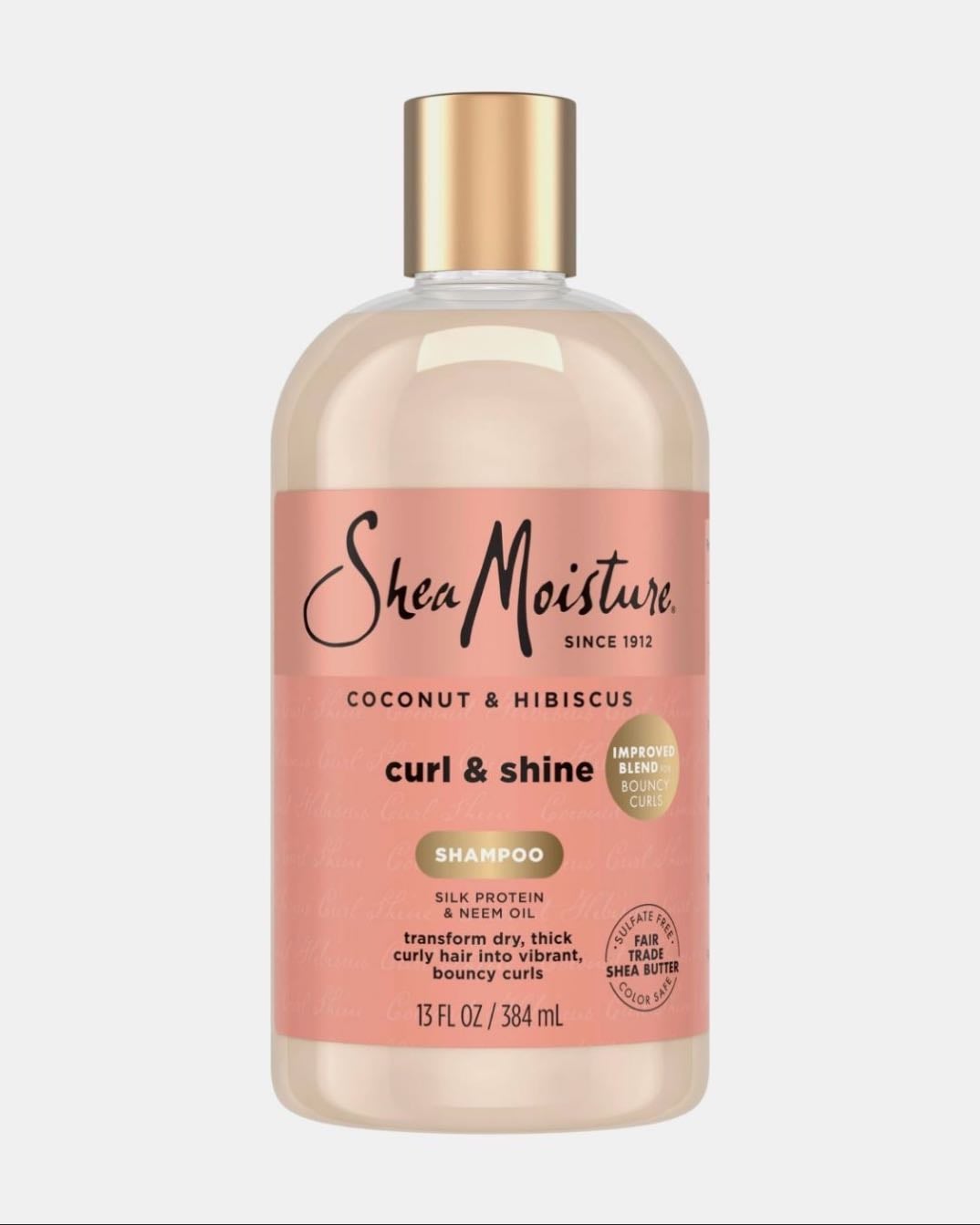 SheaMoisture – Coconut & Hibiscus Curl & Shine Shampoo