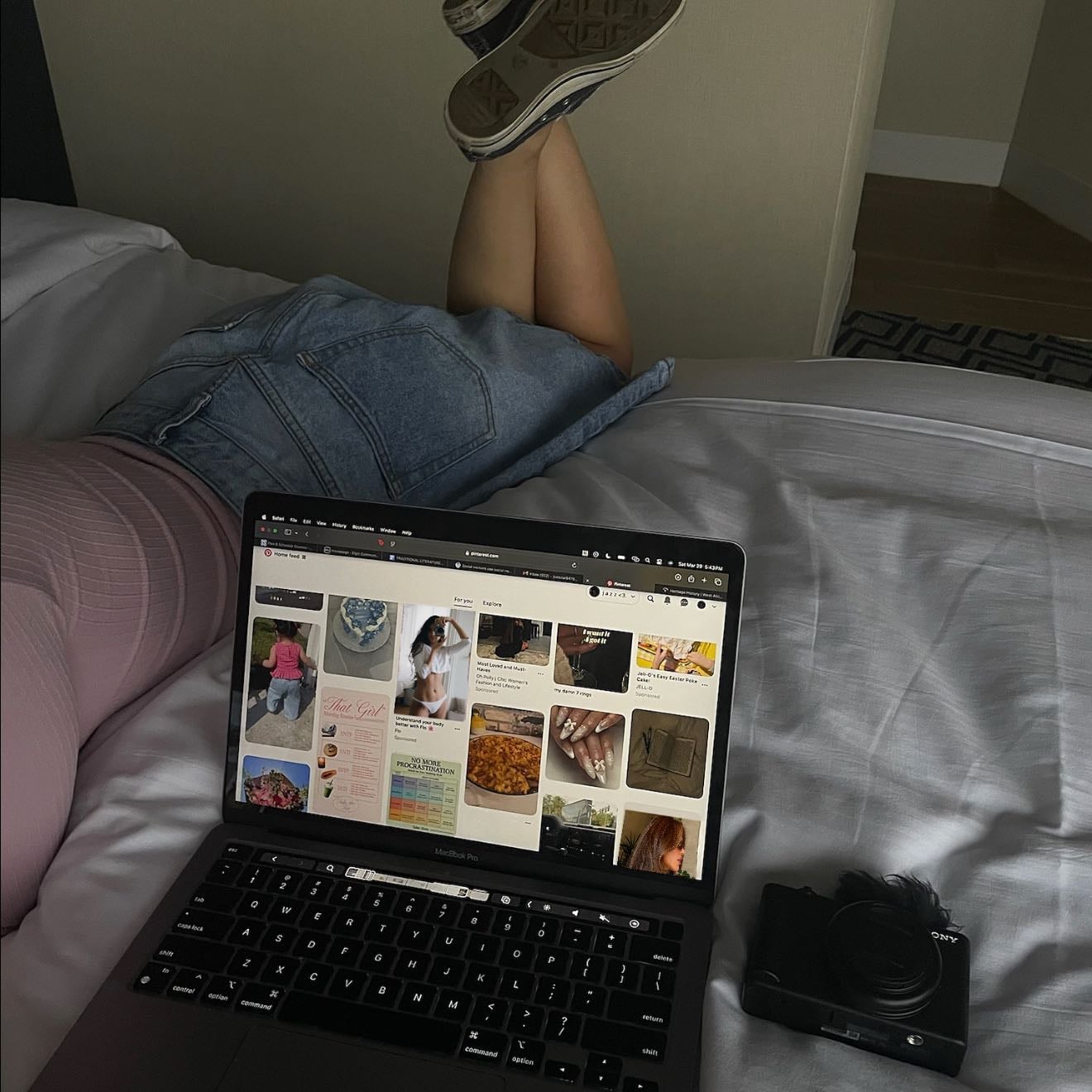make a pinterest board of what you want your summer to look like & STICK to it🪄