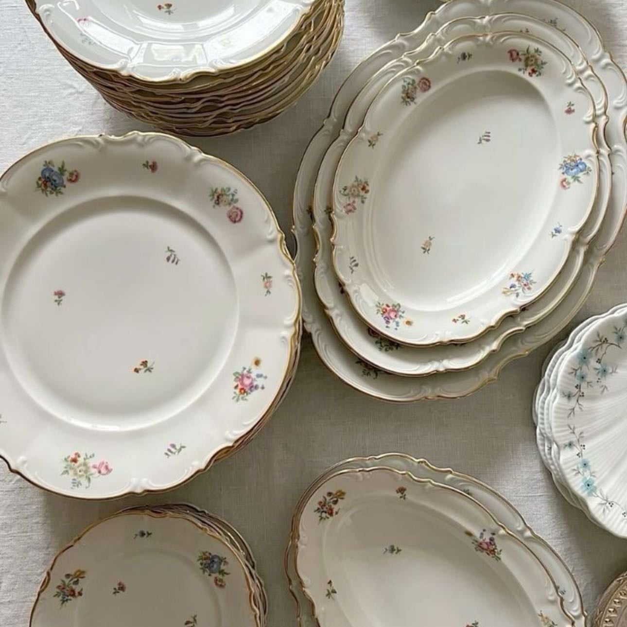 porcelain dishes