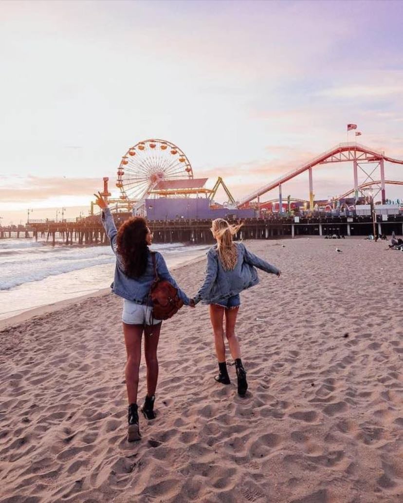 viajar com uma amiga