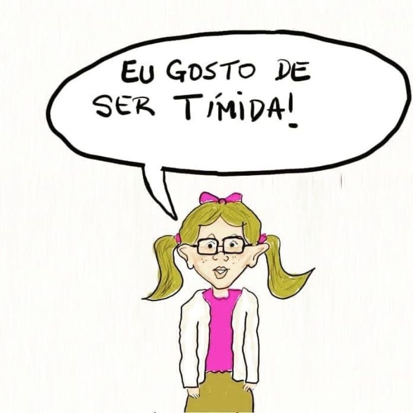 ser tímida