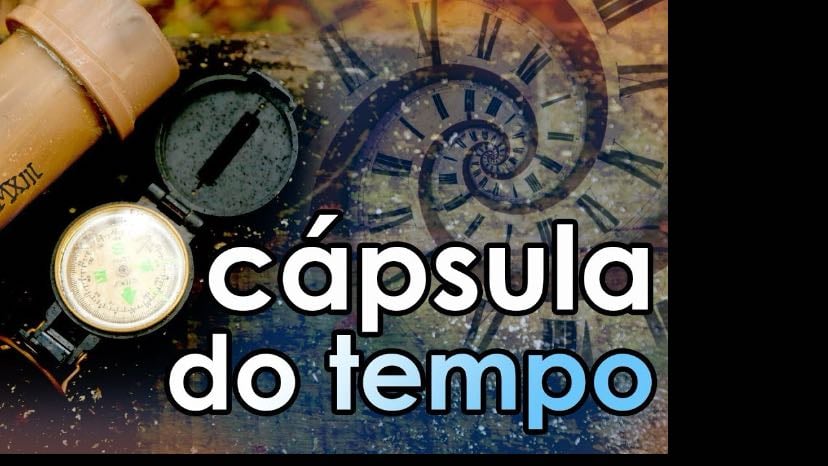 fazer uma cápsula do tempo com cartas, objetos e segredos