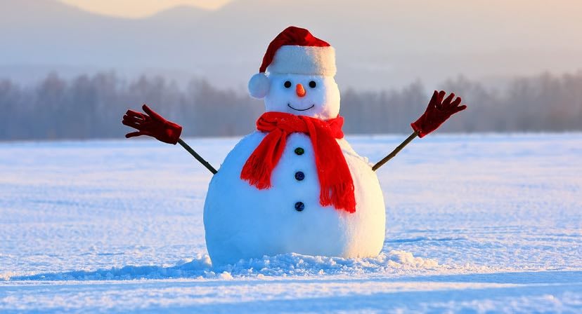 fazer um boneco de neve