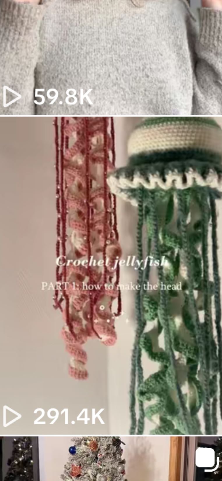 Crochet jellyfish