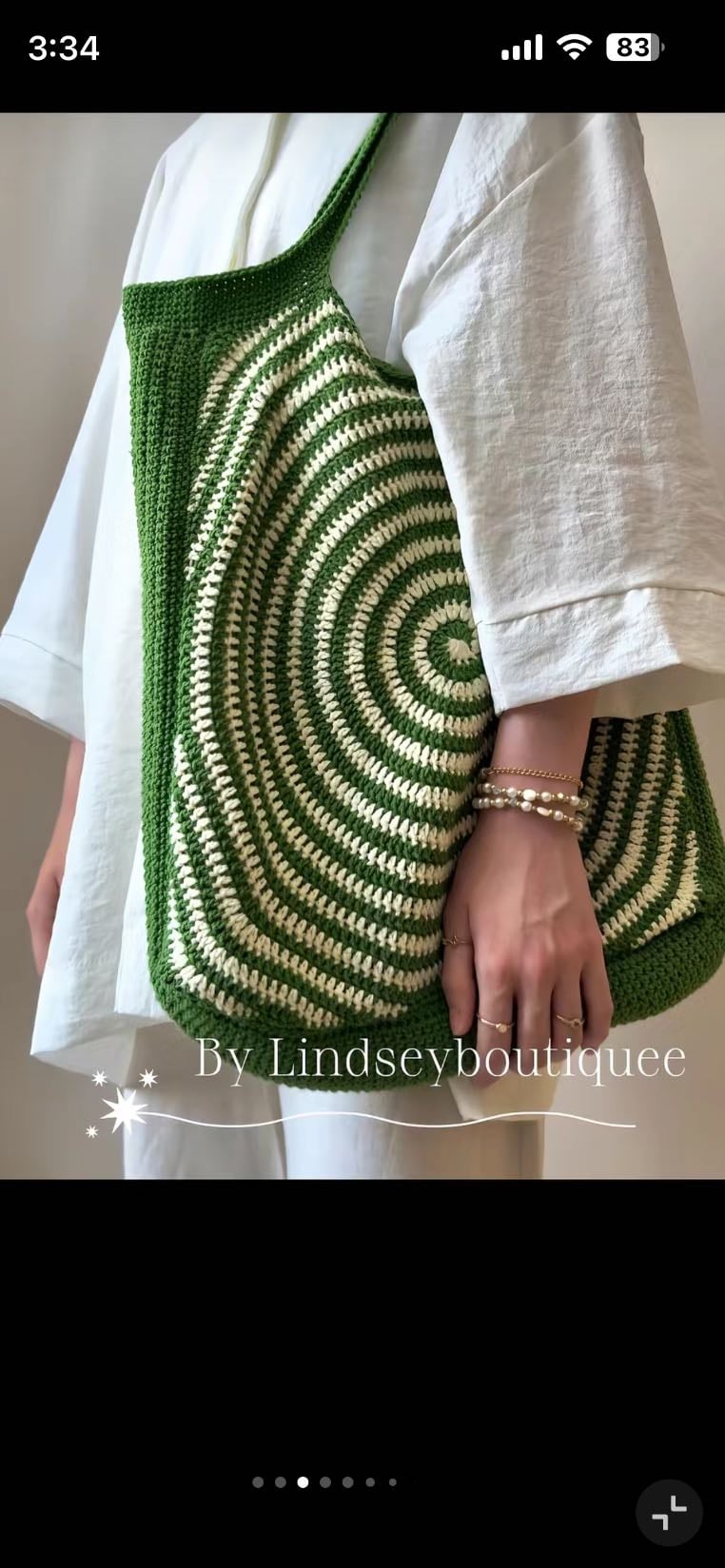 Green tote