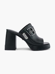 (Buffalo) Pantolette in schwarz | DEICHMANN - Klarna Logo