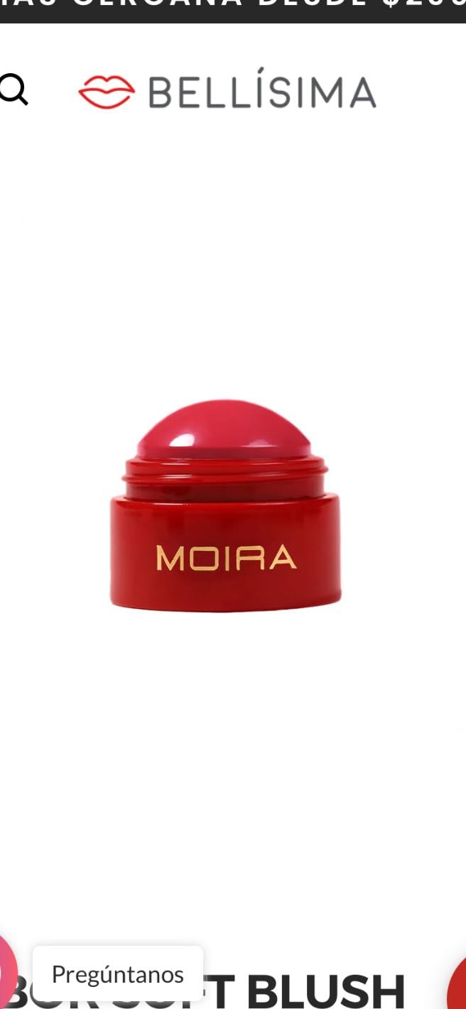 soft blush balm- MOIRA (008 think of-me)