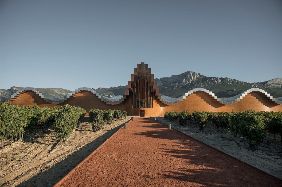 Bodegas Ysios (Ysios Winery) - Designed by Santiago Calatrava