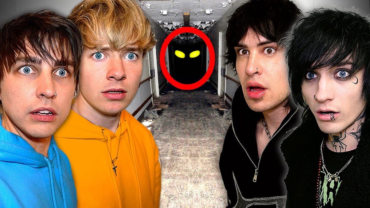 Ghost Hunting at Haunted Insane Asylum (ft. Jake & Johnnie) - π₯
