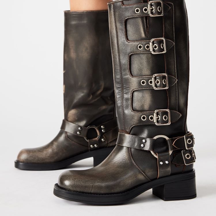 ROCKY BROWN DISTRESSED - Steve Madden