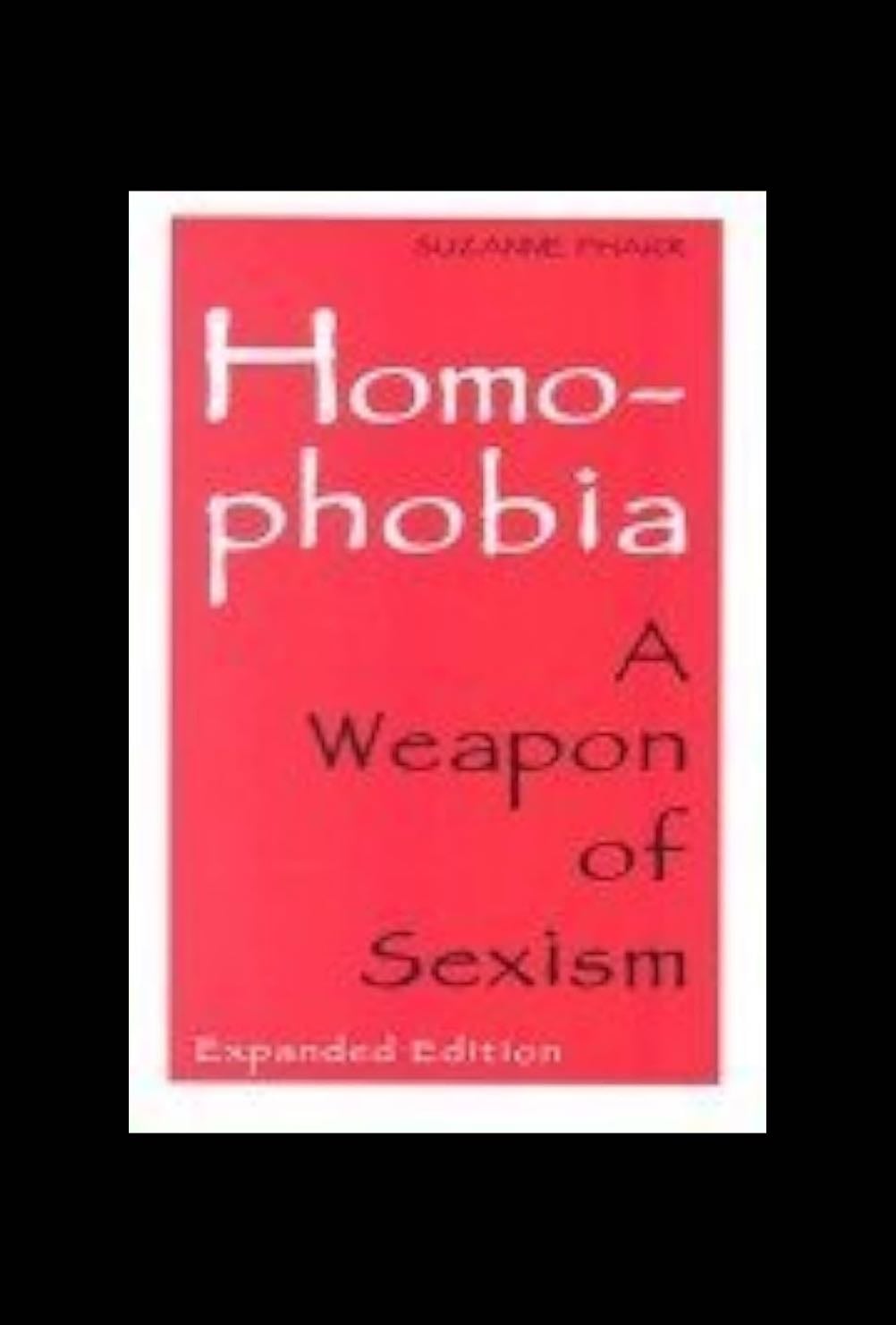 Homophobia: A Weapon of Sexism - Suzanne Pharr · 1988