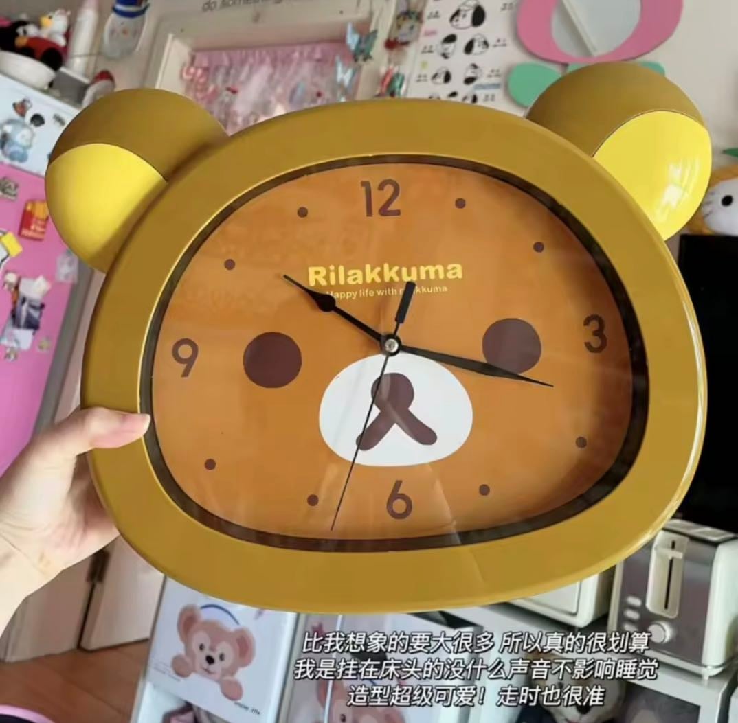 Rilakkuma clock