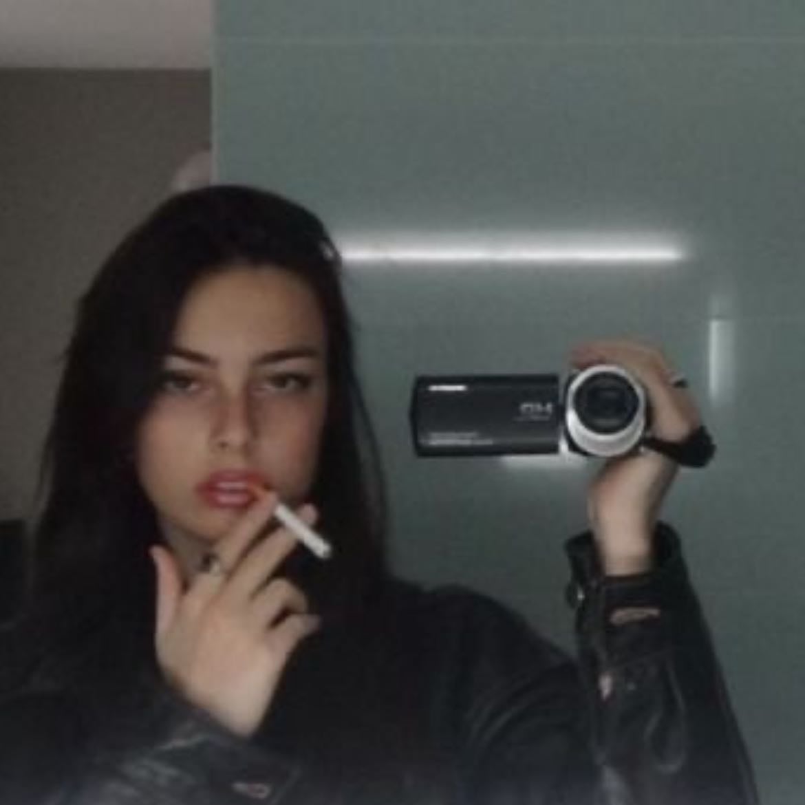 Una videocámara