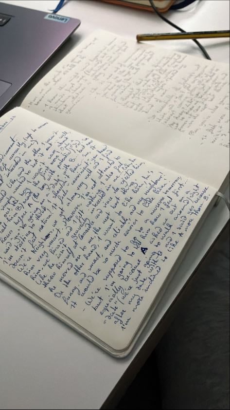 Finish my journal before January 2027