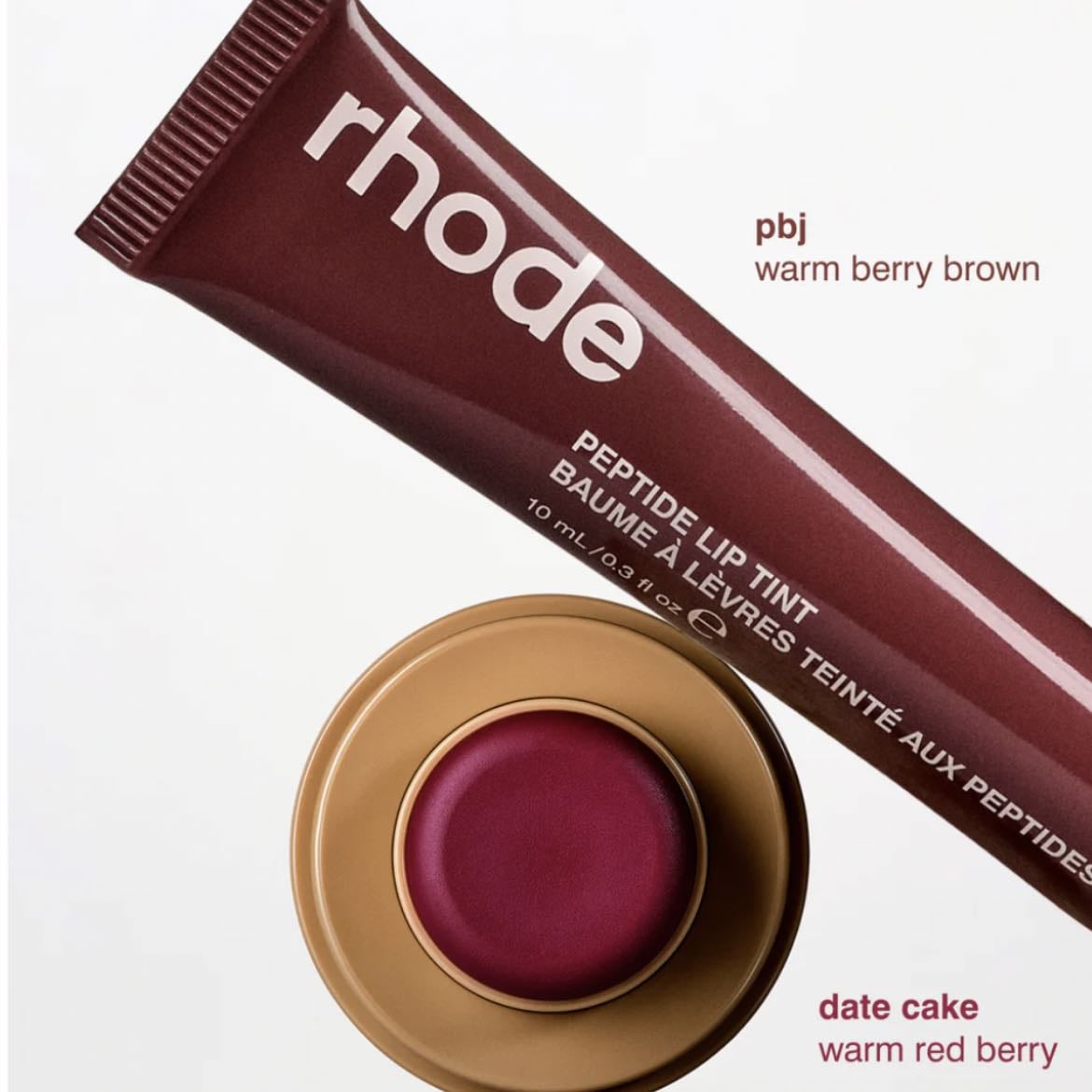 the duos - -marca: rhode -tono: date cake + pbj $42
