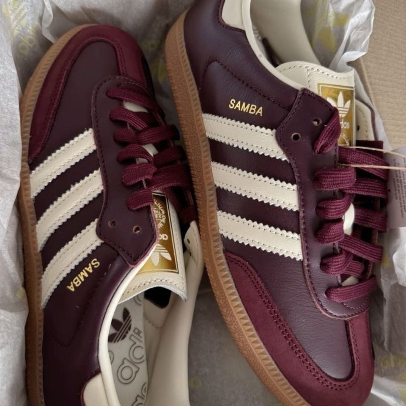 Samba bordeaux - Adidas