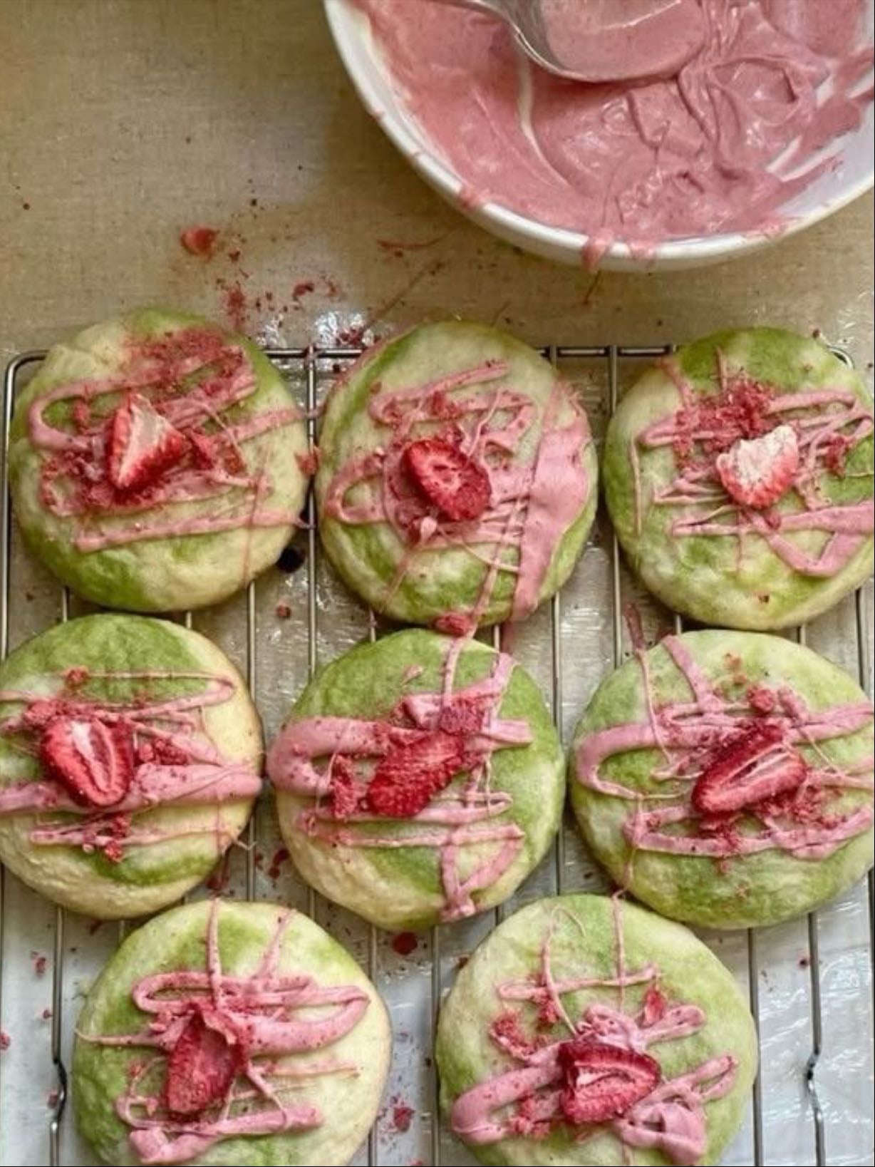 Cookie Fraise - Dessert
