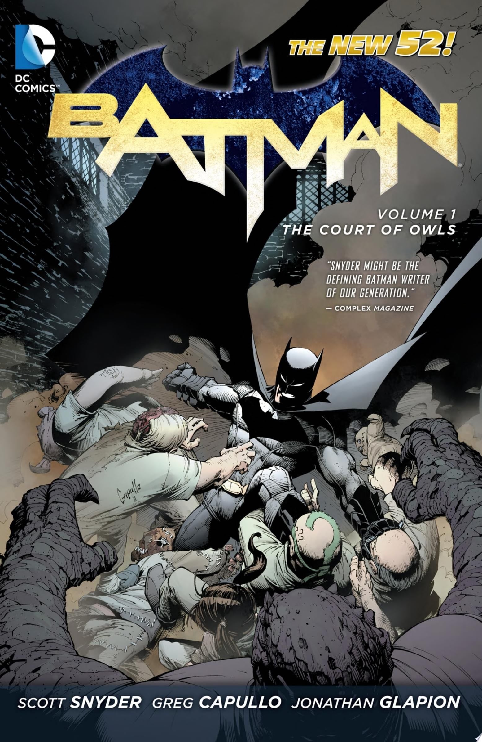 Batman Vol. 1: The Court of Owls - Scott Snyder, Greg Capullo · 2012