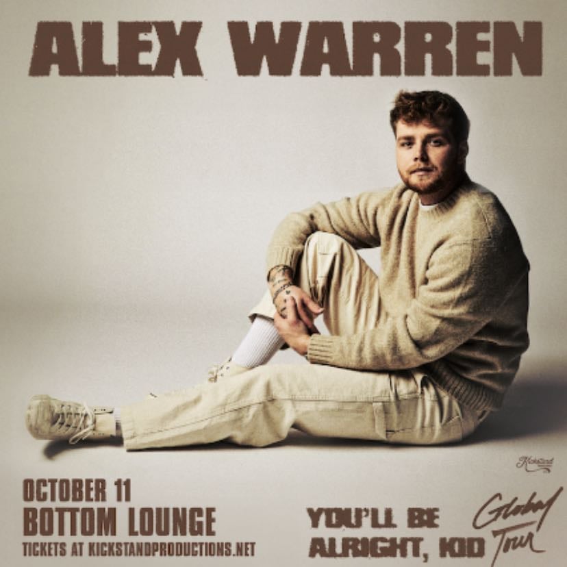 Alex warren global tour
