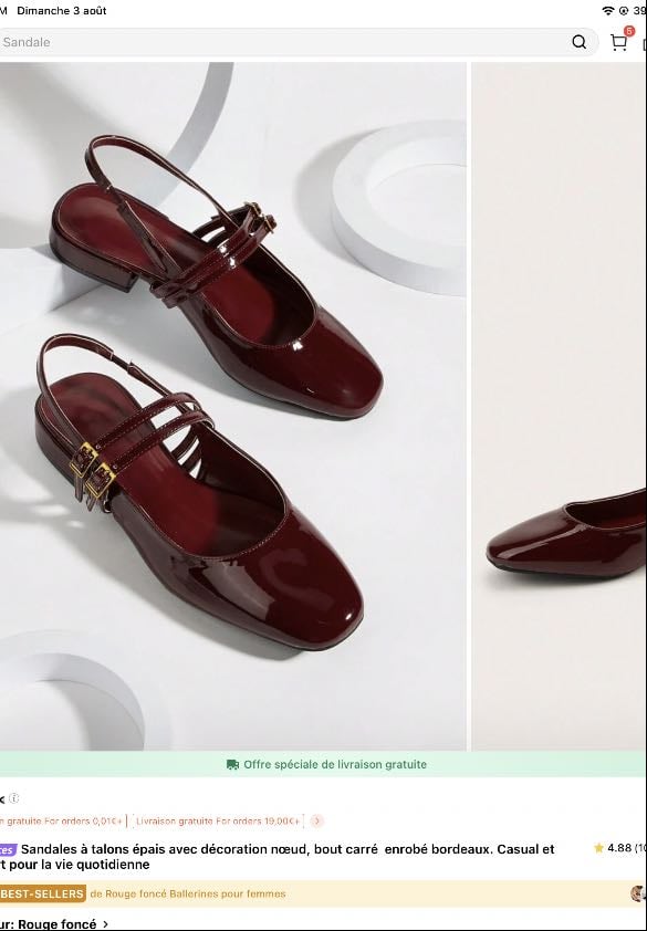 Chaussures - 18, 24 €