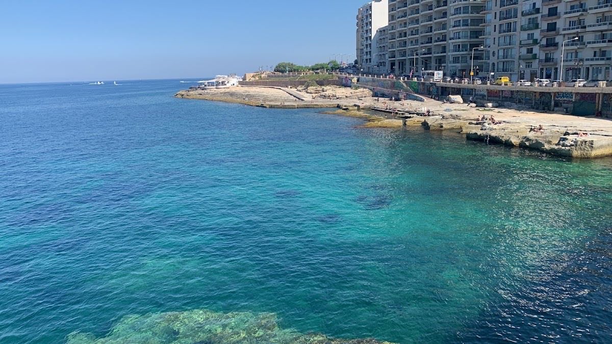 Sliema beach
