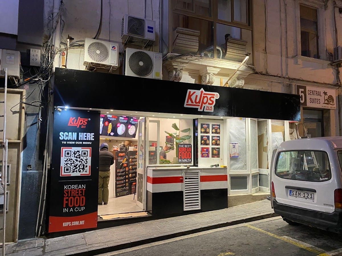 Kups Malta (Sliema) - Korean Street Food