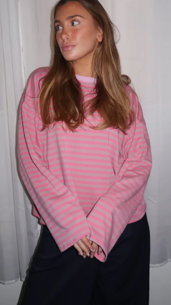 TEE-SHIRT OCÉANE - Ava be; ROSE ET TAUPE; 29,99€