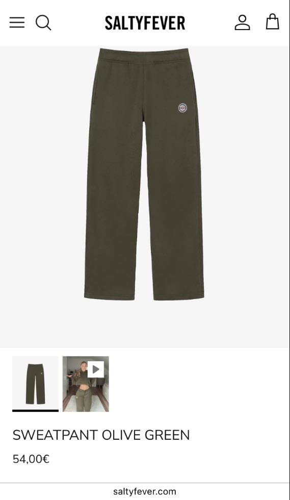 SWEATPANT OLIVE GREEN - Saltyfever