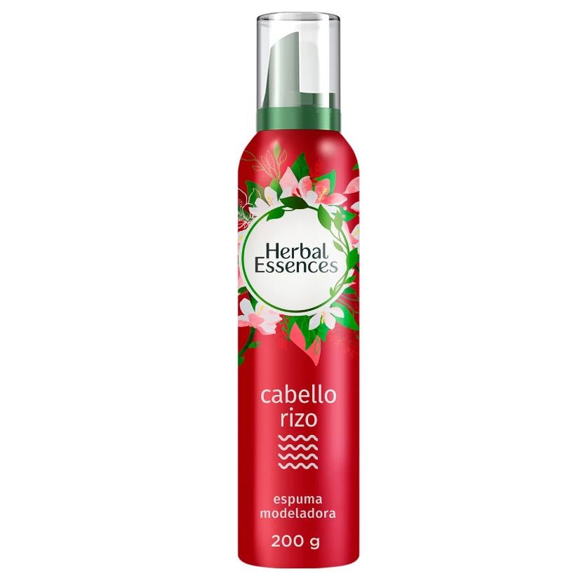 Mousse Herbal Essences Cabello Rizo