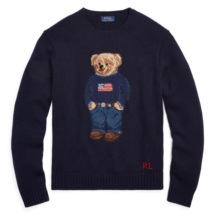 classic bear sweater - ralph lauren