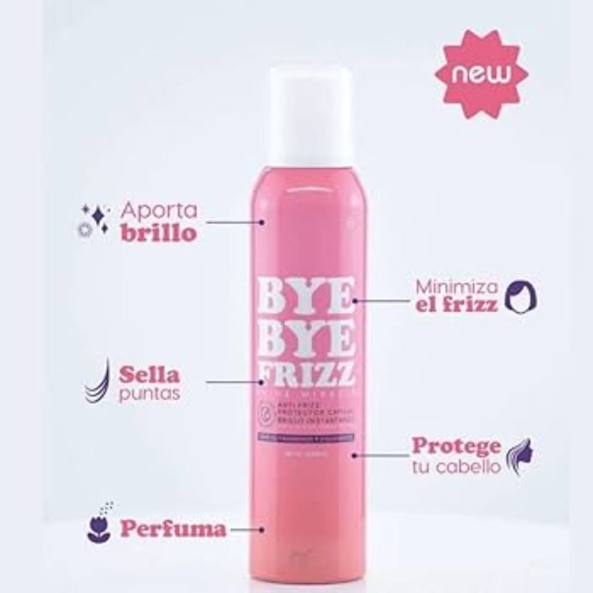 bye bye frizz - heat protectant