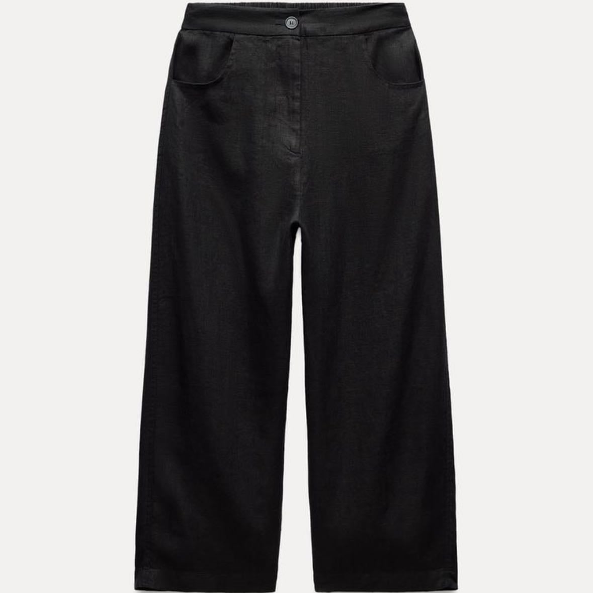 Pantalón de lino del Zara - Puede dar vibras de escritor inglés