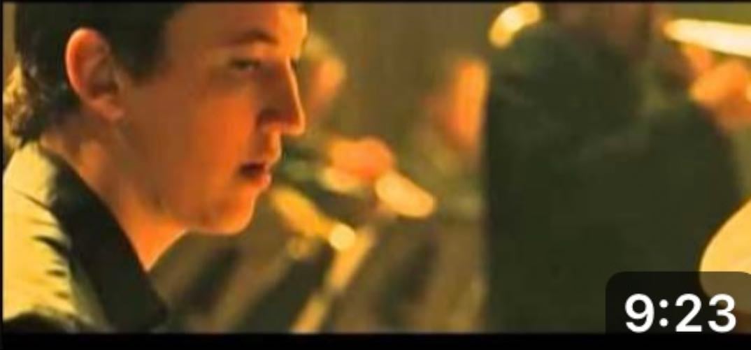 Whiplash: escena final