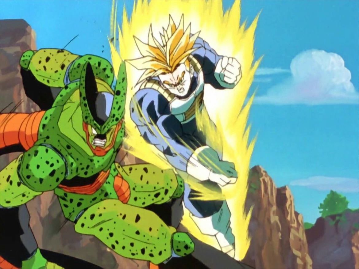 Trunks del Futuro vs. Cell