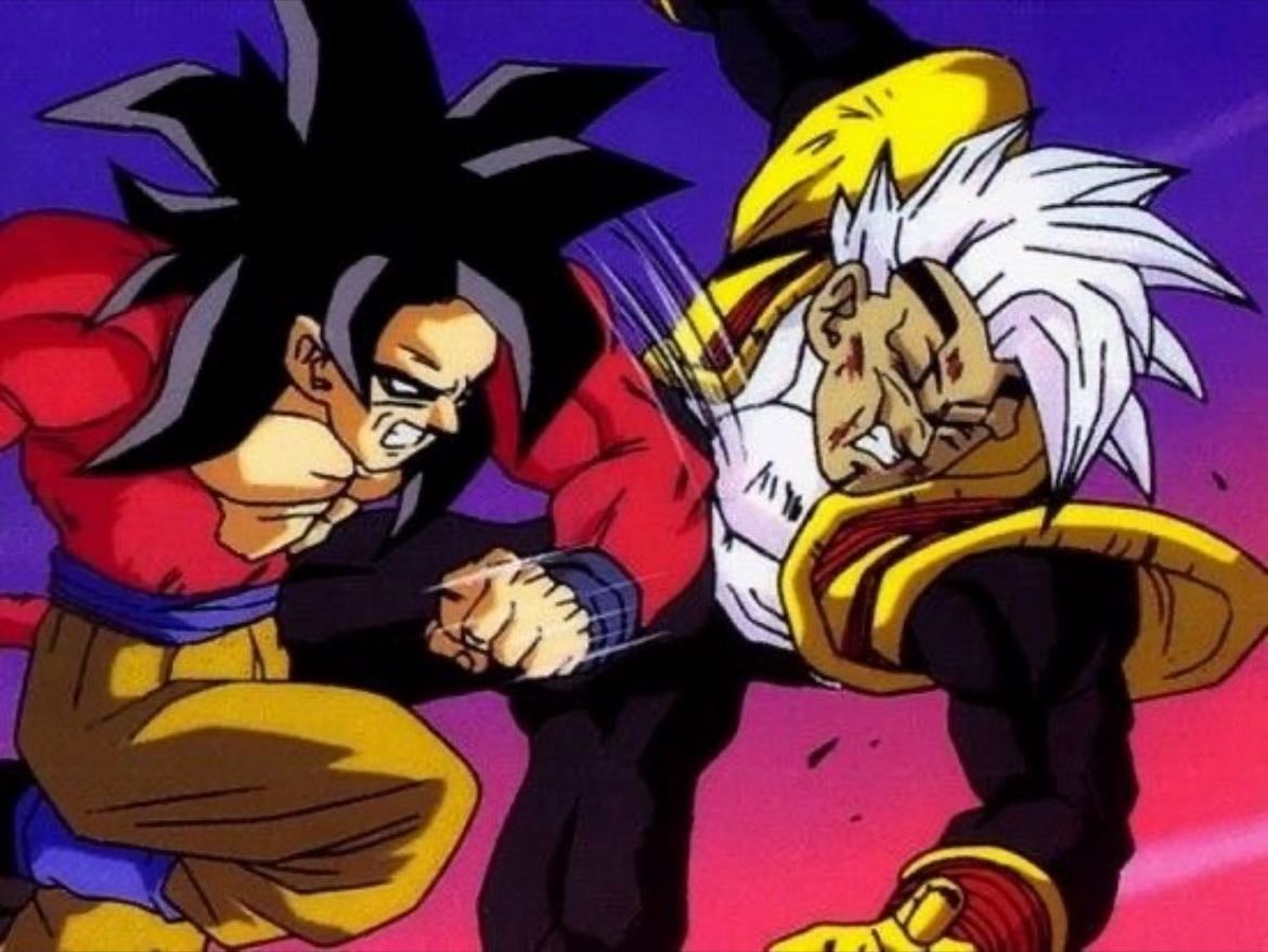 goku ssj4 vs baby