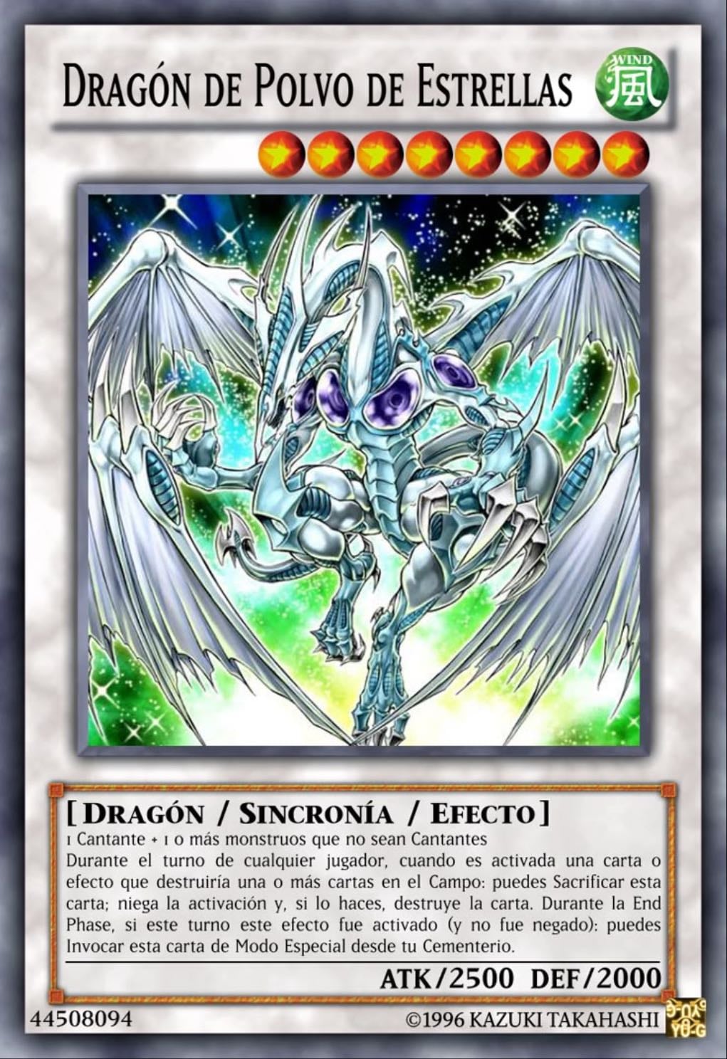 Drag贸n de polvo de estrellas