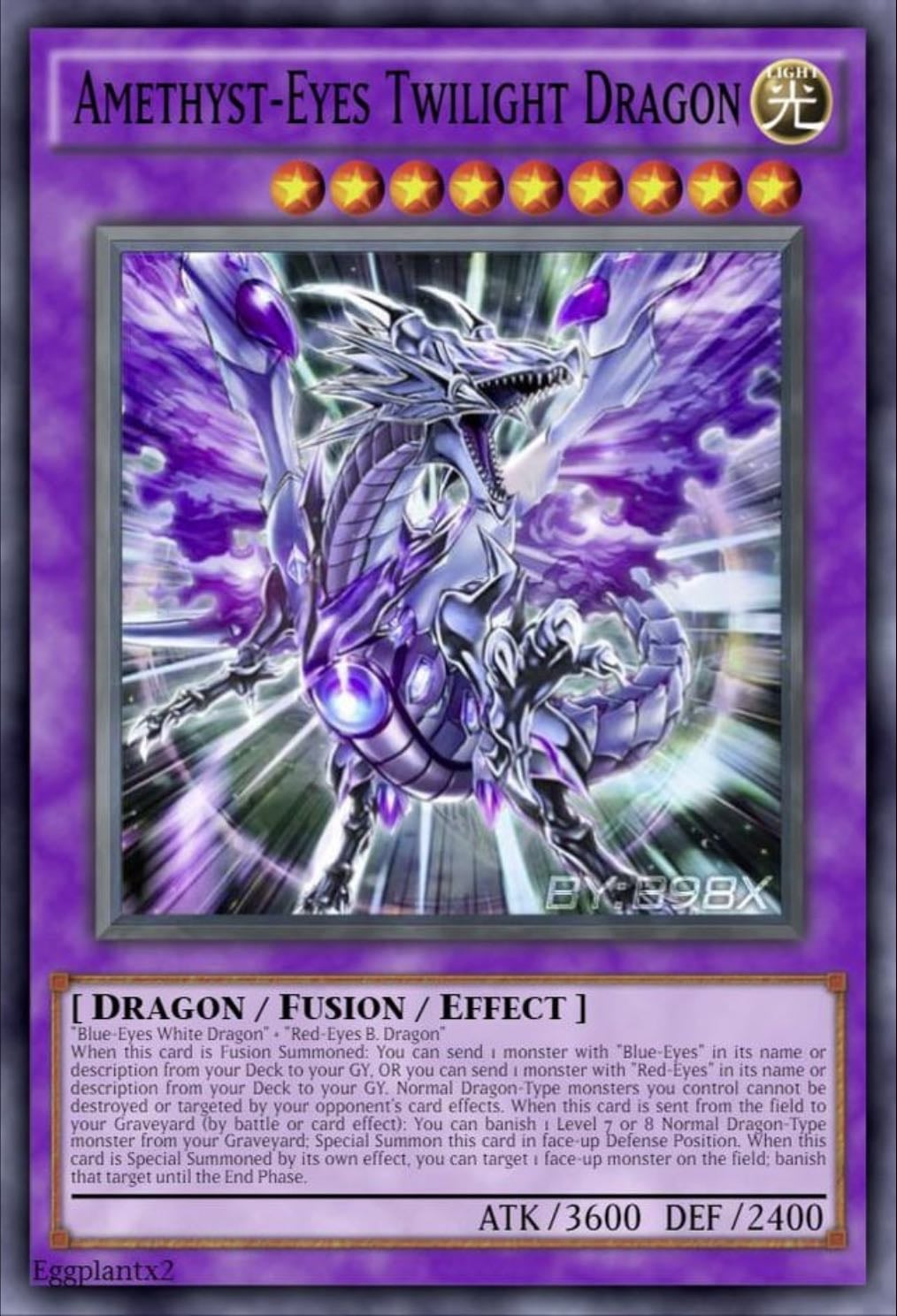 Amethyst eyes twilight dragon