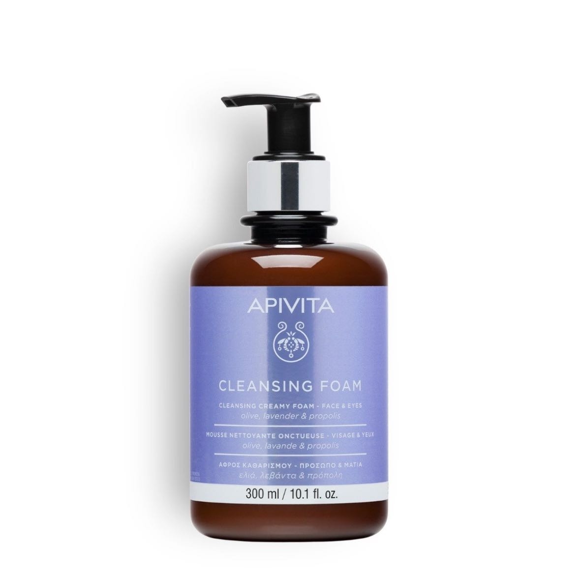 Cleansing foam (olive, lavender, propolis) - Apivita