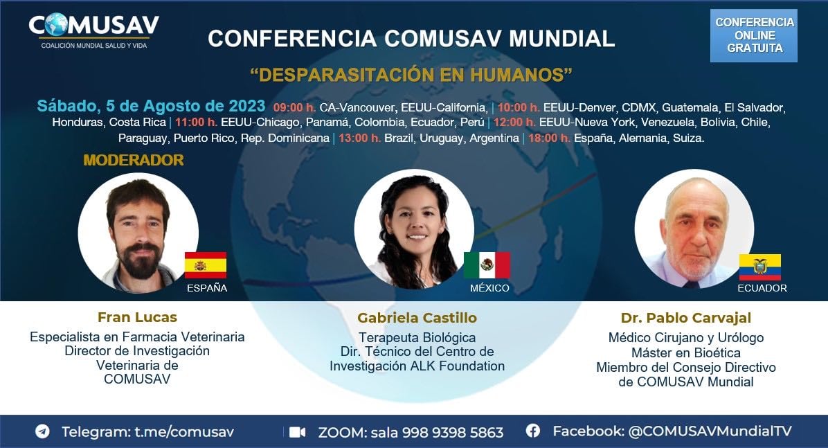 COMUSAV Mundial - Desparacitación