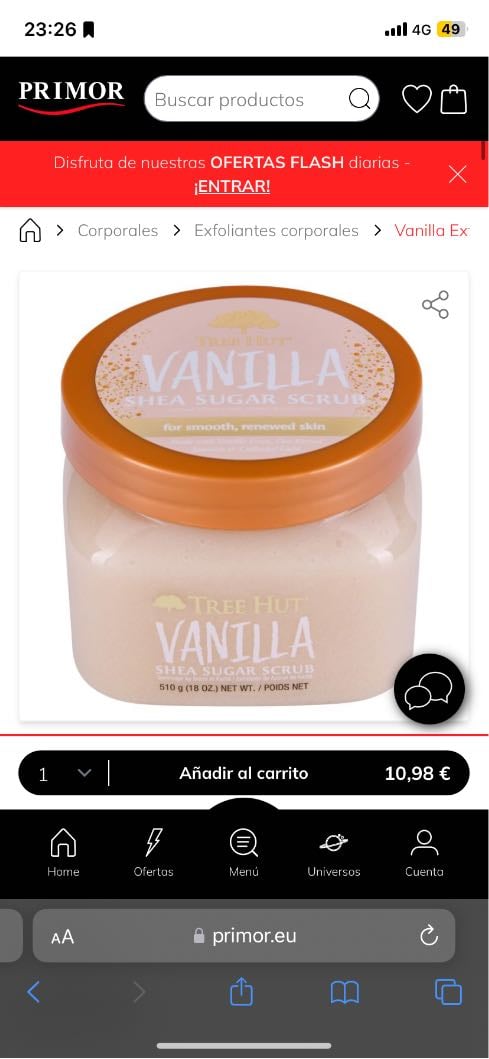 Vanilla Body Scrub