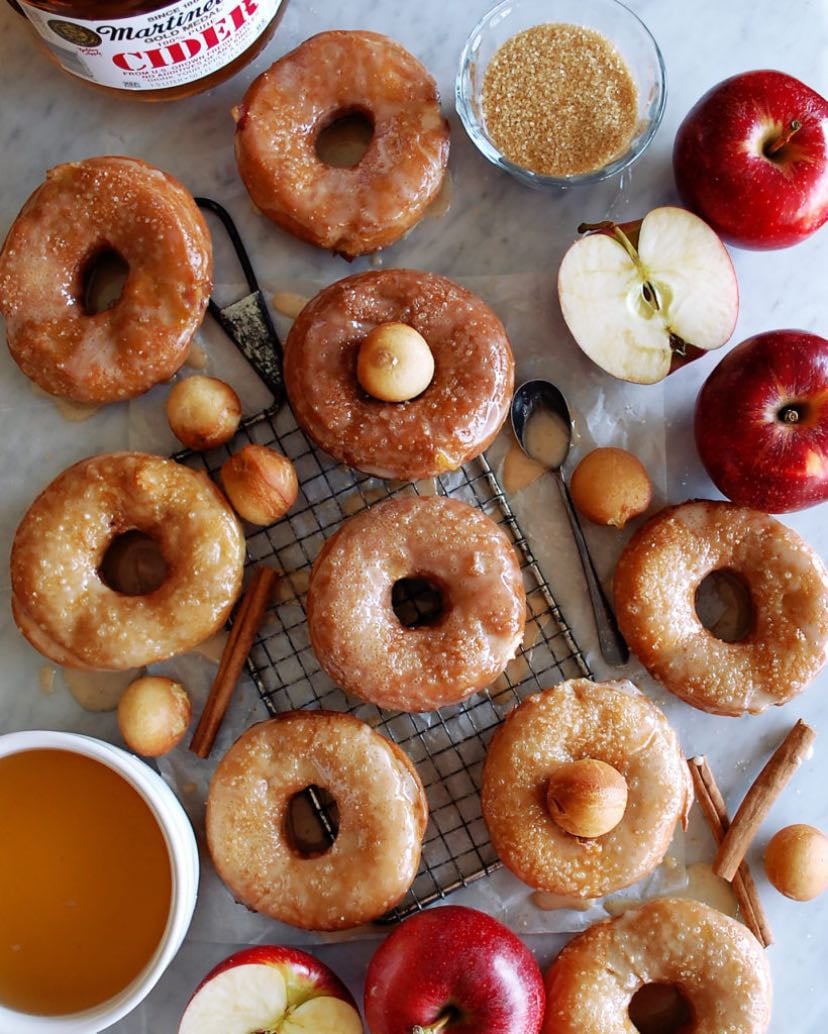 Apple Cinnamon Donuts