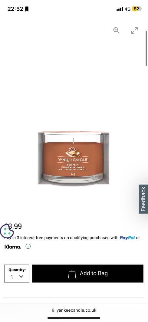 Pumpkin Cinnamon Swirl Candle