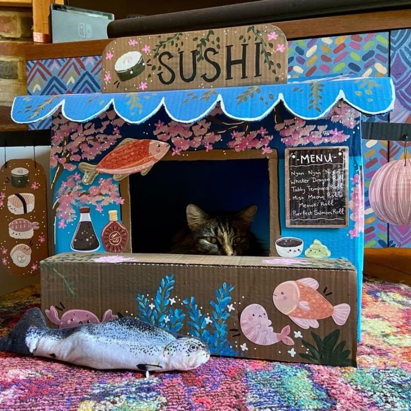 Cardboard Houses (for cats)