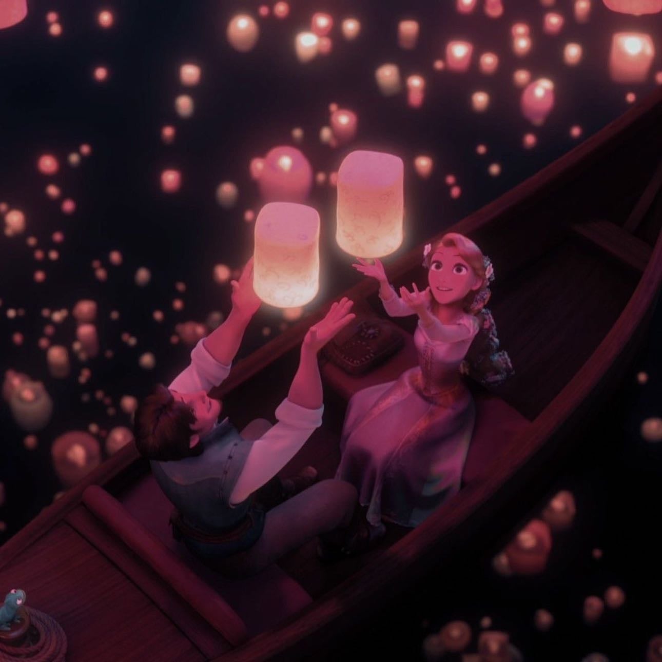 THIS scene - movie - tangled