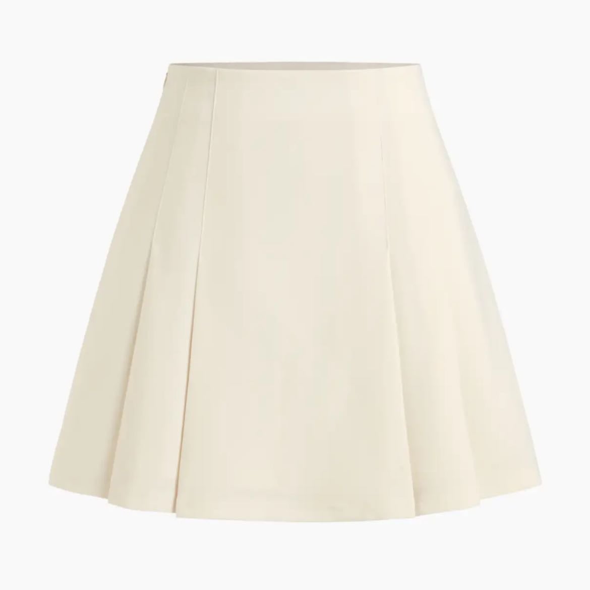 Petite jupe haute - Couleur : blanc