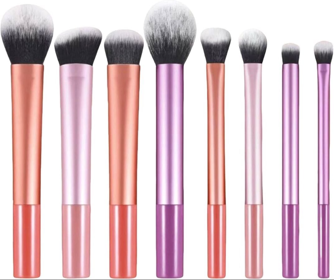 Kit de Pincéis de Maquiagem 8 Peças