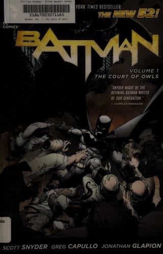 Batman 1: The Court of Owls - Scott Snyder · 2012