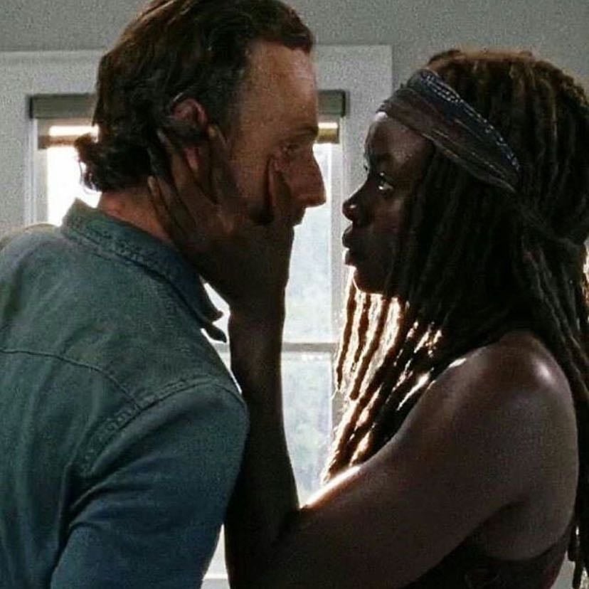 michonne + rick - richonne - the walking dead